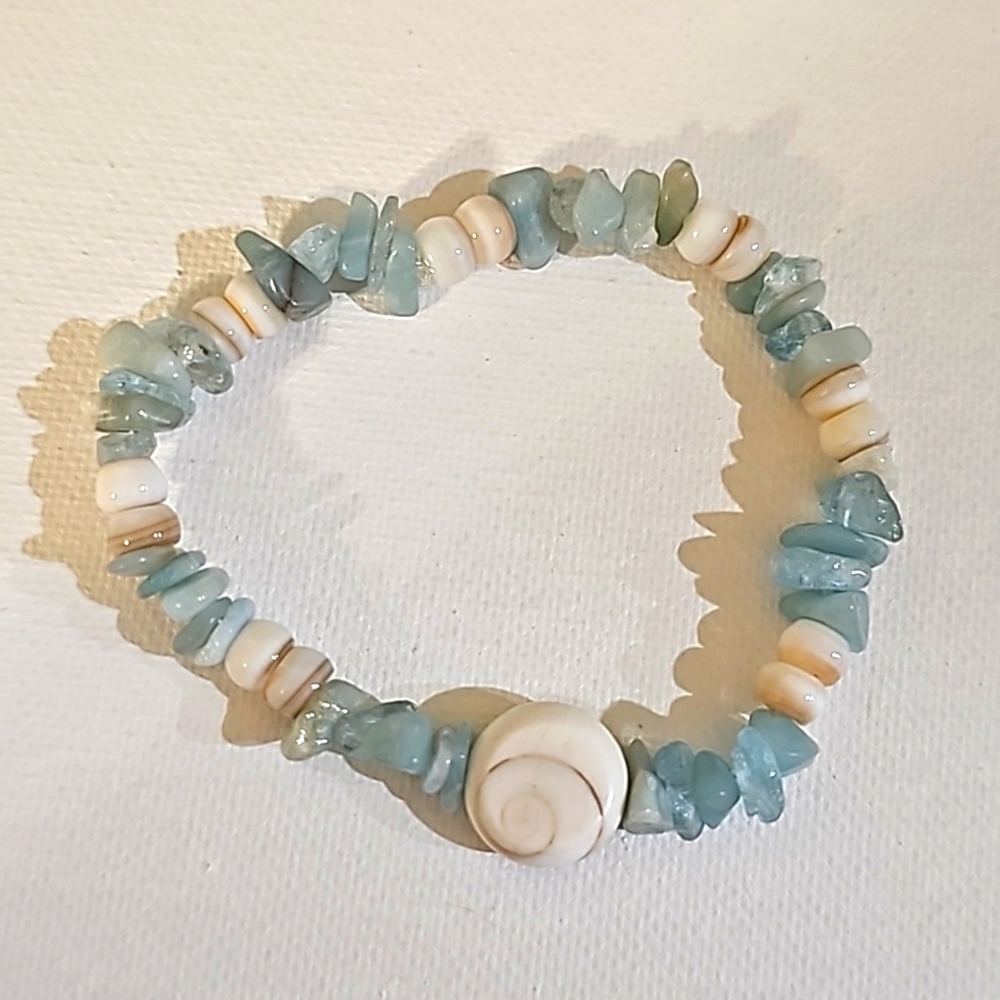 Nautical beaded bracelet!!